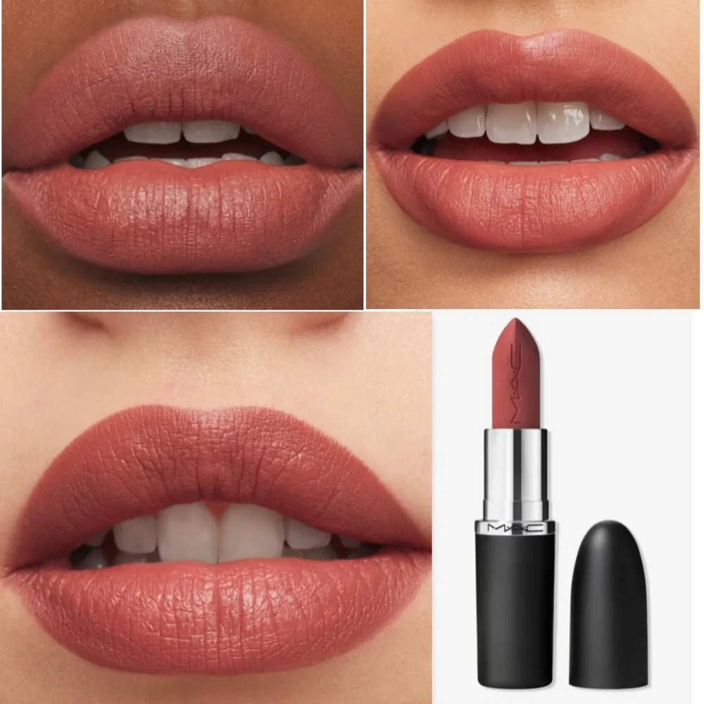 ❌SOLD❌ NEW Lot of 2x [MAC] M·A·Cximal Silky Matte Lipsticks, Sweet Deal & Taupe - Picture 5 of 13